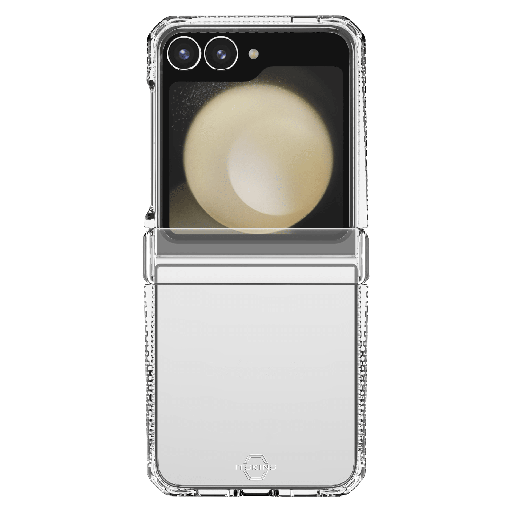 [SGB6-HYICL-TRSP] Itskins - Hybridr Clear Hinge Case For Samsung Galaxy Z Flip6   /   Galaxy Z Flip7 Fe - Transparent