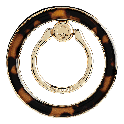 [KS053896] Kate Spade - Magnetic Magsafe Ring Stand - Tortoiseshell