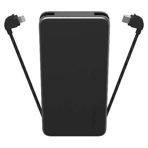 [401114328] Mophie - Powerstation Plus 2024 Power Bank 10000 Mah - Black