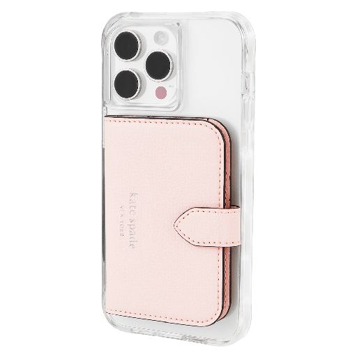 [KS053958] Kate Spade - Morgan Magnetic Wallet - Chalk Pink