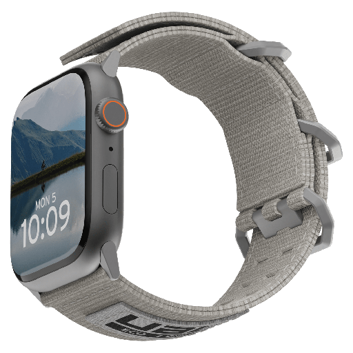 [194159113636] Urban Armor Gear Uag - Nato Eco Watch Strap For Apple Watch 42mm  /  44mm  /  45mm  /  49mm - Titanium