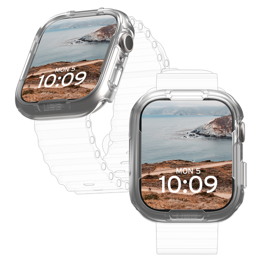 [1A4415114G4G] Urban Armor Gear Uag - Scout Case For Apple Watch 45mm - Clear