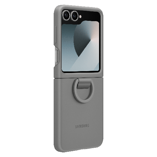 [EF-PF741TJEGUS] Samsung - Silicone Cover Case For Samsung Galaxy Z Flip6   /   Galaxy Z Flip7 Fe - Gray