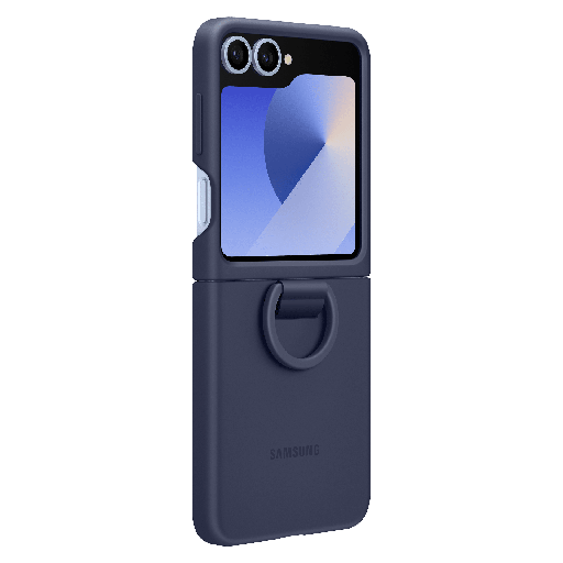 [EF-PF741TNEGUS] Samsung - Silicone Cover Case For Samsung Galaxy Z Flip6  /  Flip Fe 2025 - Navy