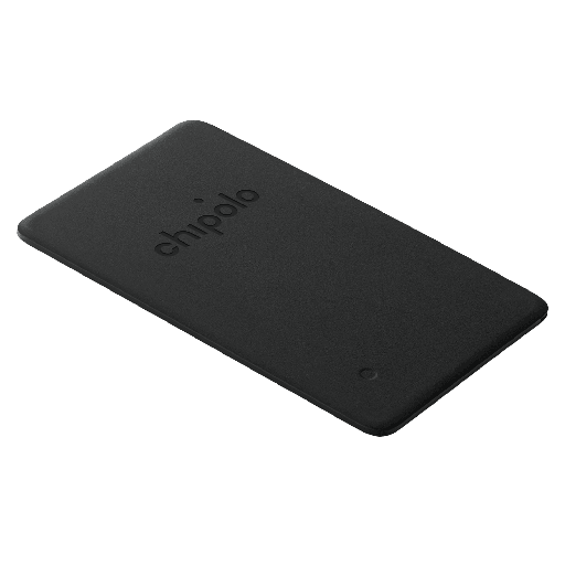 [CH-C21R-GY-R-EN] Chipolo - Card Spot Wallet Finder For Apple Devices - Almost Black