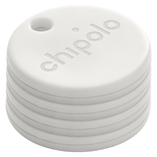 [RAS.0000003.000] Chipolo - One Point Key Finder 4 Pack For Android Devices - Off-white
