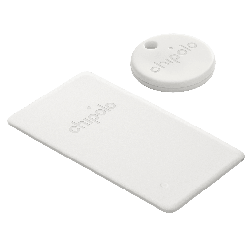[RAC.0000001.000] Chipolo - Point Bundle For Android Devices 1 Key And 1 Wallet Finder - White
