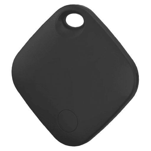 [SWYFINDR-TAG-BLK] Sway - Findr Tag Mfi Tracker With Silicone Cover And Hook / Holder For Apple Devices - Black