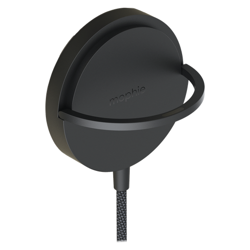 [401316197] Mophie - Universal Qi2 Wireless Charging Pad With Kickstand - Black
