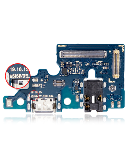 [SP-A515-CPBWHJ] Charging Port Board With Headphone Jack For Samsung Galaxy A51 4G (A515 / 2019) (Premium)