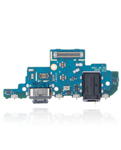 [SP-A528-CPB] Charging Port Board With Headphone Jack For Samsung Galaxy A52s (A528 / 2021) (Premium)