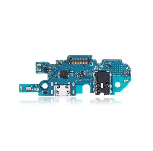 [SP-A105-CPFCWHJ] Charging Port Flex Cable With Headphone Jack For Samsung Galaxy A10 (A105 / 2019) (Premium)