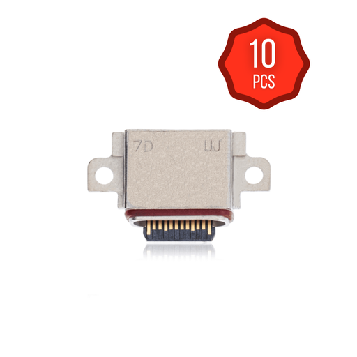 [SP-S10-CPO-SR-10P] Charging Port Only For Samsung Galaxy S10 / S10 Plus / S10E /  S10 5G (Soldering Required) (10 Pack) (Premium)