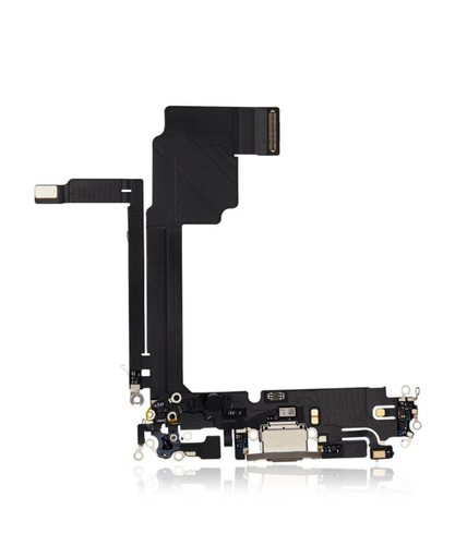 [SP-I15PM-CP-TI] Charging Port Flex Cable Compatible For iPhone 15 Pro Max (Premium) (Natural Titanium)