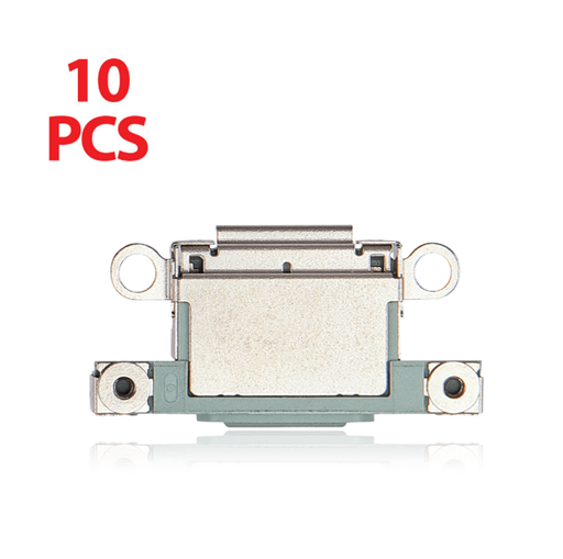 [SP-I15M-CD-GR] Charging Port Only For iPhone 15 / 15 Plus (Green) (10 Pack)