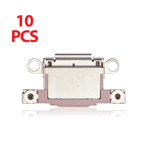 [SP-I15M-CPO-10P-PN] Charging Port Only For iPhone 15 / 15 Plus (Pink) (10 Pack) (Premium)