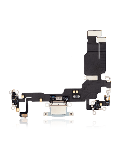 [SP-I15-CP-BL] Charging Port Flex Cable Compatible For iPhone 15 (Premium) (Blue)
