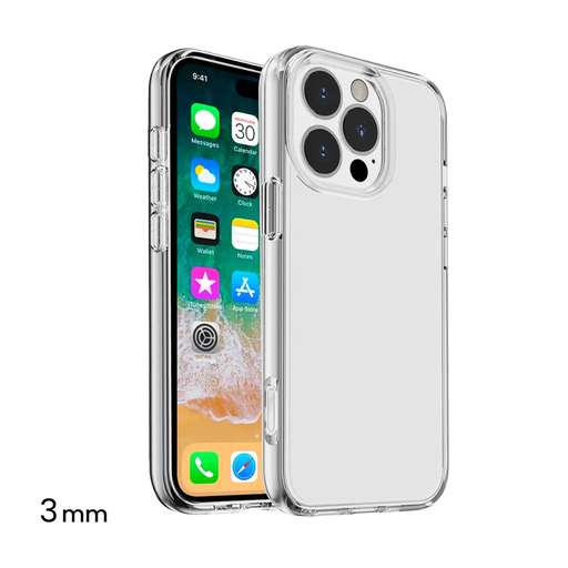 [CS-I16M-TSC-CLR] Transparent Color Case  for iPhone 16 Plus - Clear