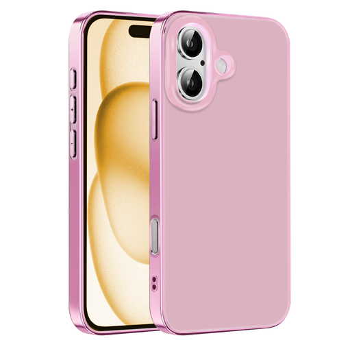 [CS-I16-TRC-RO] Trigon Case for iPhone 16 - Rose Pink