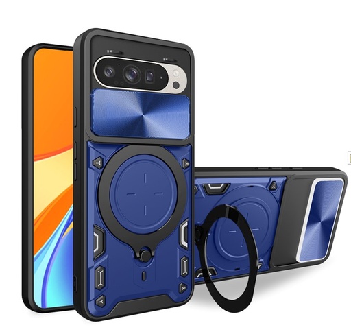 [CS-GP9P-STTC-BL] Stand  Titan Case for Google Pixel 9 Pro - Blue