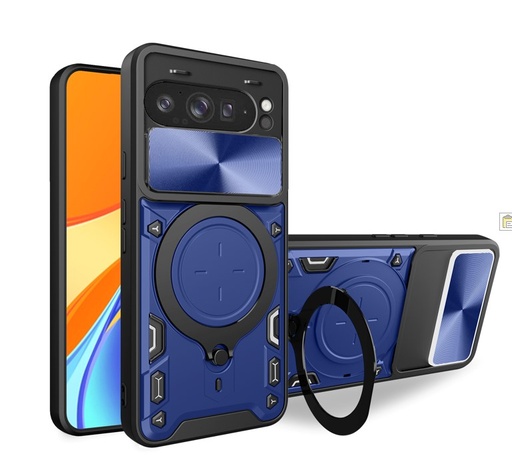 [CS-GP9PXL-STTC-BL] Stand  Titan Case for Google Pixel 9 Pro XL - Blue