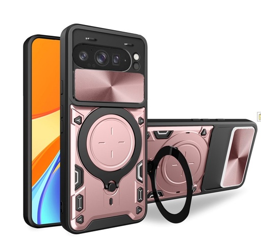 [CS-GP9PXL-STTC-PN] Stand Titan Case for Google Pixel 9 Pro XL - Pink