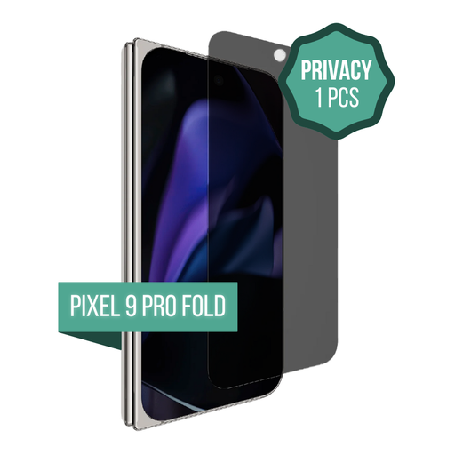 [TG-GP9PFD-PRV] Privacy Clear Tempered Glass  Pixel 9  Pro Fold (for Google 1 Pc.)