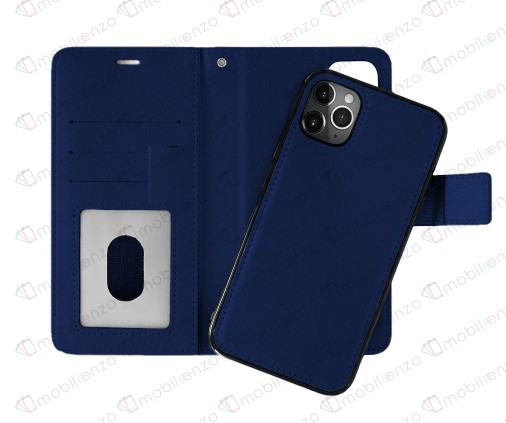 [CS-I16M-CMC-DBL] Classic Magnet Wallet Case for iPhone 16 Plus - Dark Blue