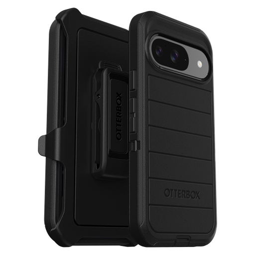 [77-95594] Otterbox - Defender Pro Case For Google Pixel 9  /  Pixel 9 Pro - Black