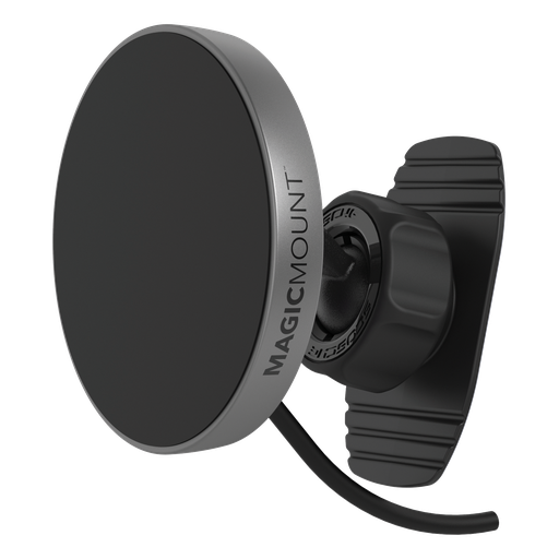 [MPQMRDV-SP] Scosche - Magicmount Pro Qi2 Wireless Charger Dash / Vent Mount - Black
