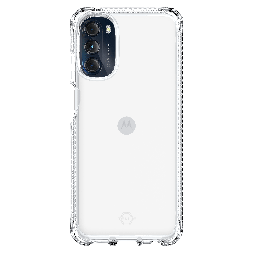 [MTAU-SPECM-TRSP] Itskins - Spectrum Clear Case For Motorola Moto G 5g 2022 - Transparent