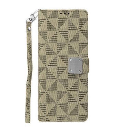 [CS-I16PM-TWC-YL] Triangle Wallet Case for iPhone 16 Pro Max - Yellow