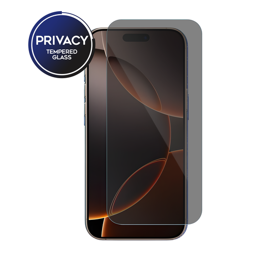 [TG-I16-PRV] Privacy Tempered Glass for iPhone 16 / 15 (1 Pc)