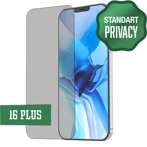 [TG-I16M-PRV] Privacy Tempered Glass for iPhone 16 Plus / 15 Plus (1 Pc.)