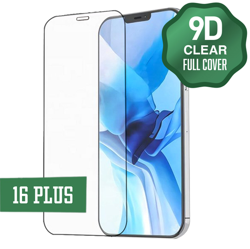 [TG-I16M-9D] 9D Tempered Glass for iPhone 16 Plus / 15 Plus (1 Pc.)