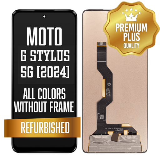 [LCD-XT2419-BK] LCD w/out frame for Motorola Moto G Stylus 5G (XT2419 / 2024) - All Colors (Premium/ Refurbished)