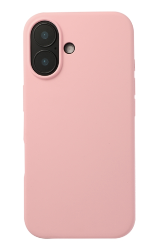 [CS-I16M-PMS-PN] Premium Silicone Case for iPhone 16 Plus - Pink