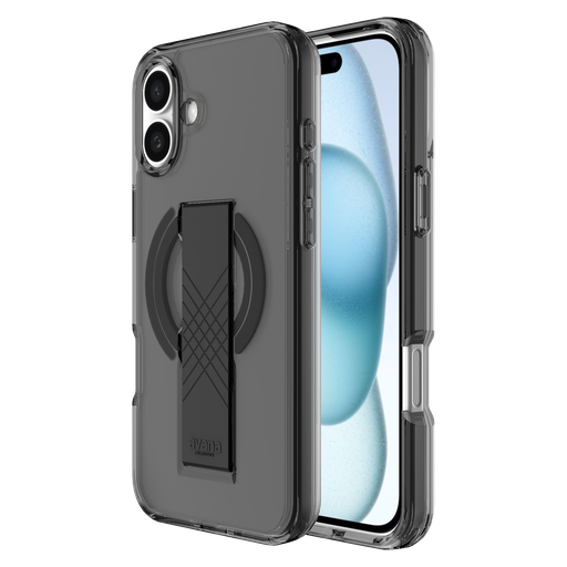 [AP6R-AVMGR-TSBL] Avana - Grip-it Magsafe Case For Apple Iphone 16 Plus - Ash