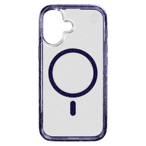 [CM-104-LPS] Cellhelmet - Magnitude Magsafe Case For Apple Iphone 16 - Lilac Purple Sparkle