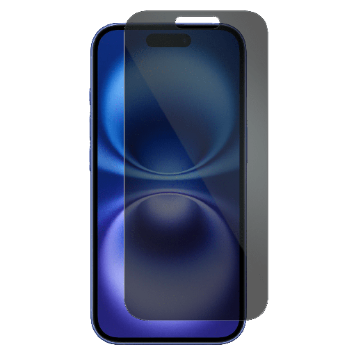 [VG-GGGLPRF211AP05A] Gadget Guard - 4 Way Privacy Glass Screen Protector For Apple Iphone 16 - Clear