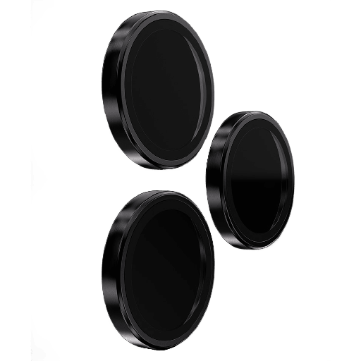[GGACXXC208AP17A] Gadget Guard - Camera Lens Protector For Apple Iphone 16 Pro   /   Iphone 16 Pro Max  /  Iphone 17 Pro  /  Iphone 17 Pro Max - Black
