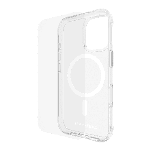 [CM054324] Case-mate - Protection Pack Tough Magsafe Case And Glass Screen Protector For Apple Iphone 16 - Clear