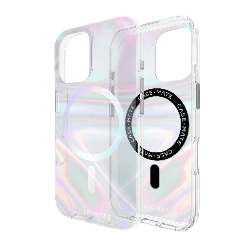 [CM054330] Case-mate - Soap Bubble Magsafe Case For Apple Iphone 16 - Iridescent