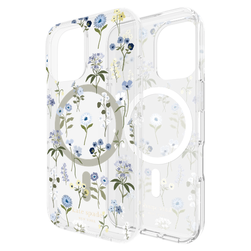 [KS054340] Kate Spade - Protective Magsafe Case For Apple Iphone 16 - Precious Bloom