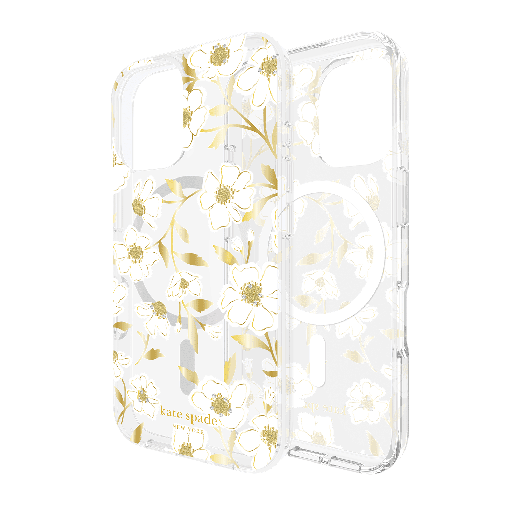 [KS054342] Kate Spade - Protective Magsafe Case For Apple Iphone 16 - Sunshine Floral