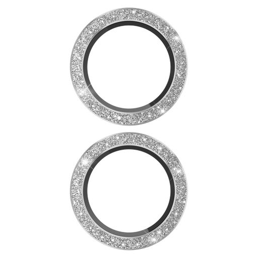 [CM054492] Case-mate - Aluminum Ring Camera Lens Glass Protector For Apple Iphone 16   /  Iphone 16 Plus - Twinkle