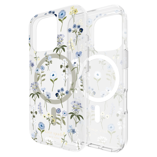 [KS054424] Kate Spade - Protective Magsafe Case For Apple Iphone 16 Pro - Precious Bloom