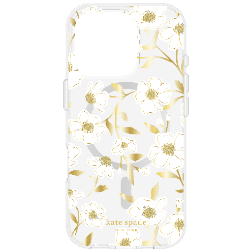 [KS054426] Kate Spade - Protective Magsafe Case For Apple Iphone 16 Pro - Sunshine Floral
