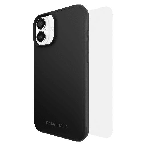[CM054368] Case-mate - Protection Pack Tough Magsafe Case And Glass Screen Protector For Apple Iphone 16 Plus - Black