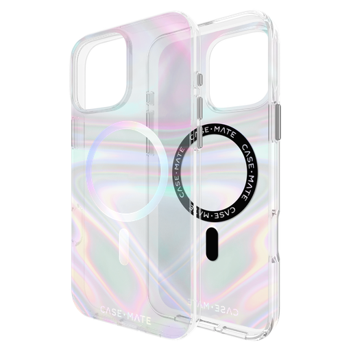 [CM054456] Case-mate - Soap Bubble Magsafe Case For Apple Iphone 16 Pro Max - Iridescent